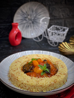 صورة لوصفة طبق البرغل والتبسي