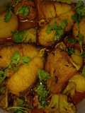 Bhetki (Barramundi) fish curry