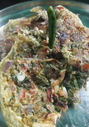 A picture of Stuffed omelette.