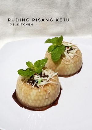 Foto resep Puding Pisang Keju