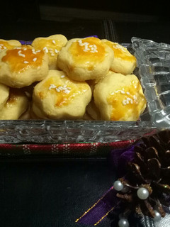 Foto resep Salted Egg Yolk Cookies