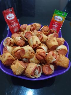 Foto resep Sosis Balut Pangsit