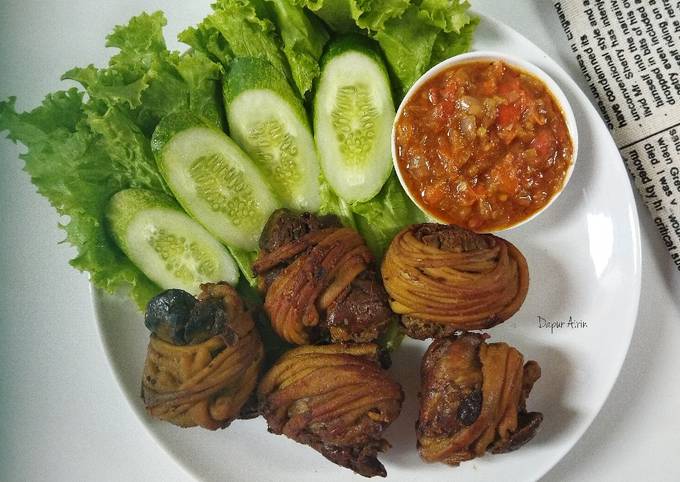 Resep Ati Ampela Dan Usus Goreng Ungkep Gurih Oleh Dapur Airin - Cookpad