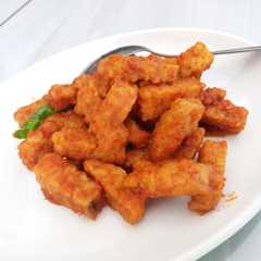 รูปของ Orek Tempe pedas simpel