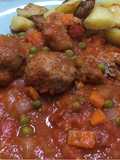 Albóndigas en salsa (receta de mi suegra)