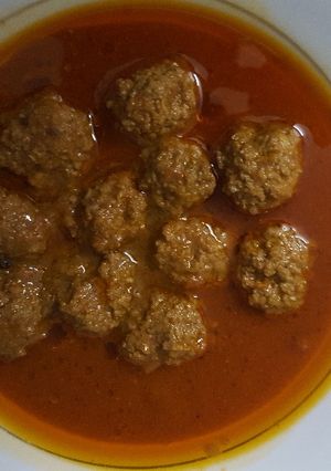 A picture of Beef Kofta Stew.