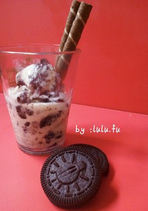 Foto resep Ice cream oreo