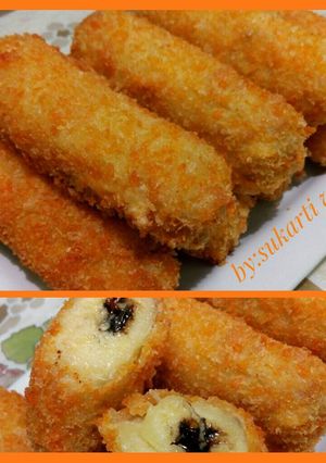 Foto resep Pisang krispi isi.