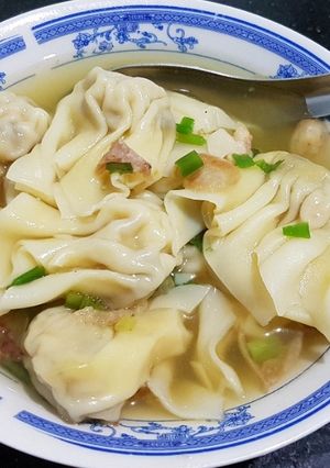 Hình của món SP.0045 - Súp Hoành Thánh Tôm Khô.
