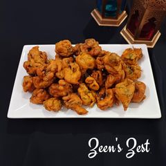 A picture of Mushroom Fritters.
