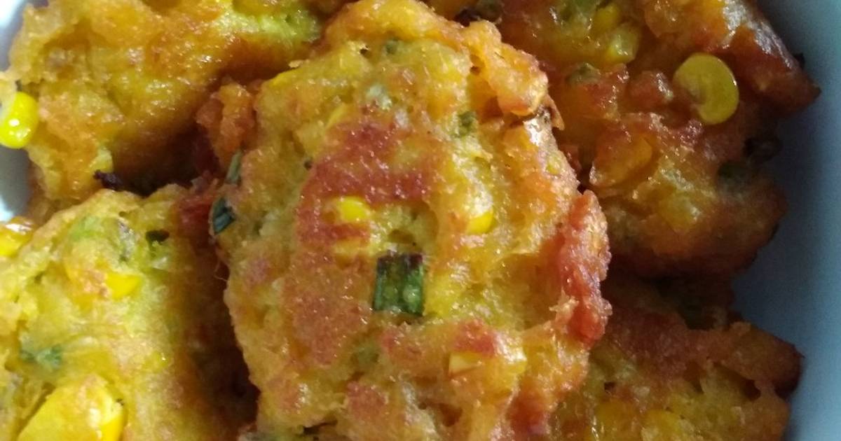 Resep Bakwan Jagung Enak Tanpa Telur Oleh Mareta Cookpad
