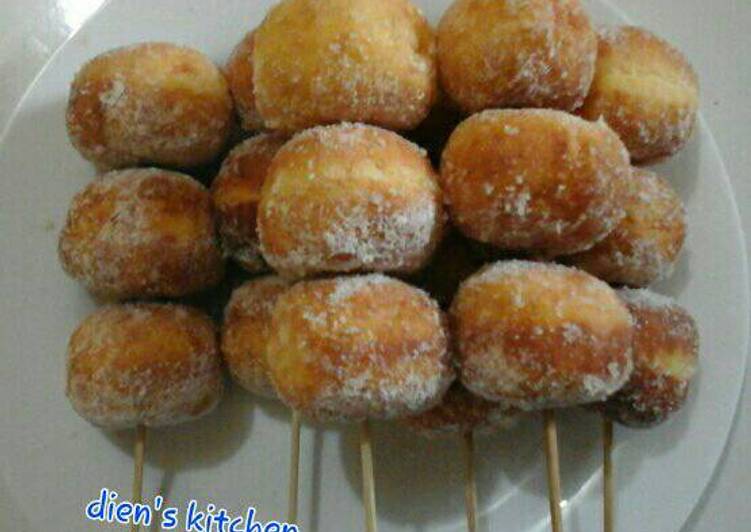 Sate donat (tanpa ulen)