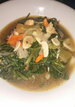 Foto resep Cah kangkung ebi