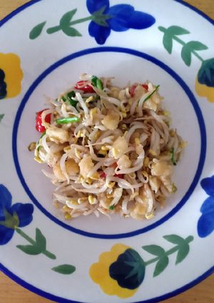Foto resep Tumis toge ikan jambal