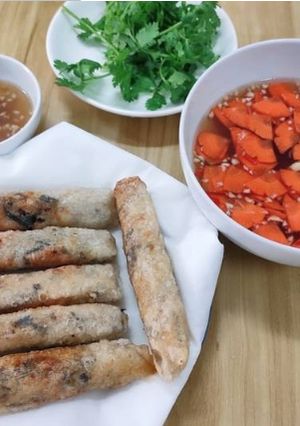 Hình của món Nem rán.