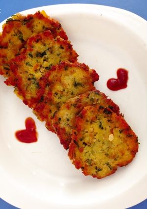 عکسی از دستور کوکو سیب زمینی