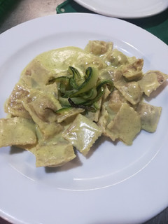 Una foto de Salsa crema de zucchinis