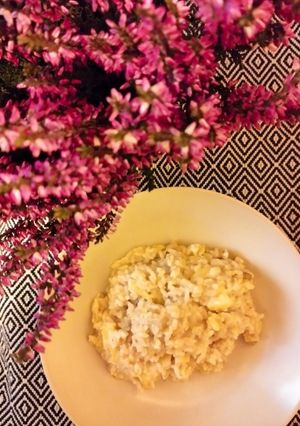 Foto di Risotto con gorgonzola, mele e noci 🍚🍎