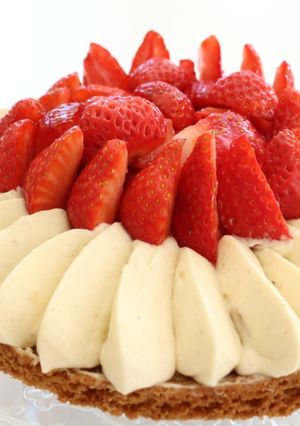 Une photo de Tarte aux fraises