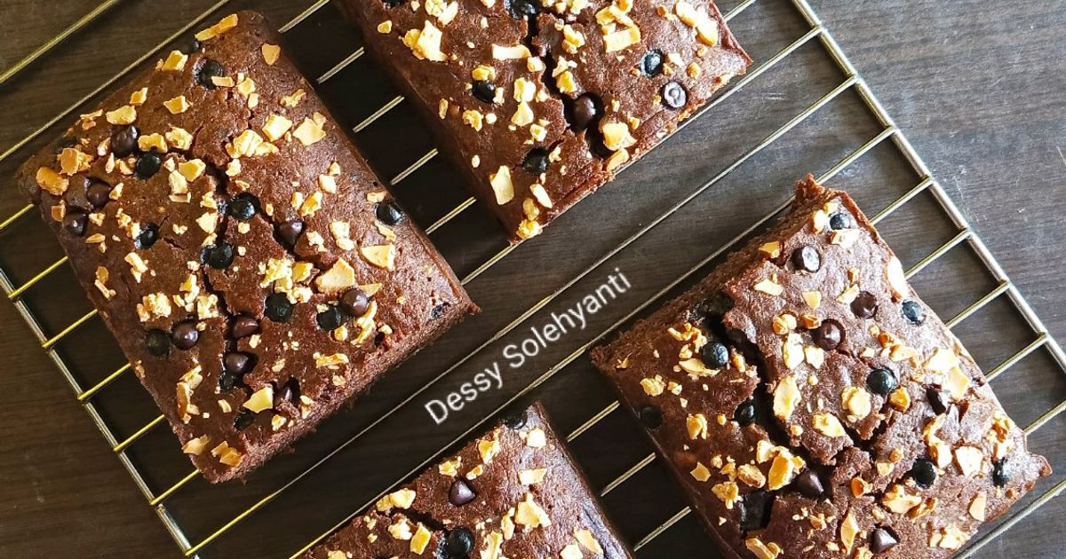 Brownis Pisang Cokelat