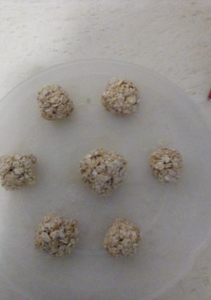 Una foto de Bombones de avena fáciles