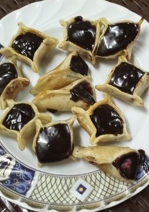 صورة لوصفة قطايف بالنوتيلا