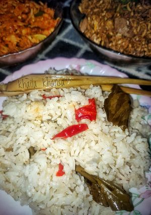 Foto resep Nasi Liwet Rice Cooker