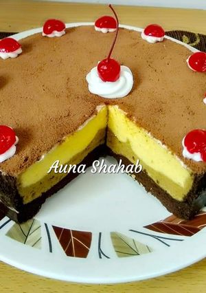Foto resep Bolu Tiramisu Kukus (tanpa mixer)