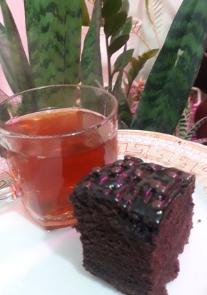 عکسی از دستور کیک شکلاتی