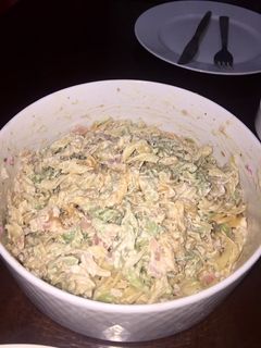 Una foto de Ensalada de espirales