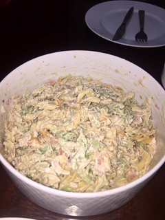 Una foto de Ensalada de espirales