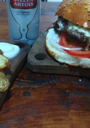 Una foto de Hamburguesa gourmet