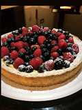 Crostata di frutti di bosco con crema pasticcera 🍒🫐🍓