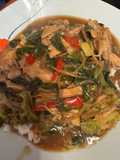Pollo Mongoliano Estilo Ally