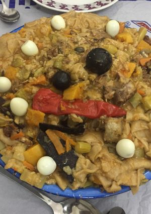 صورة لوصفة مرقوق أهل نجد