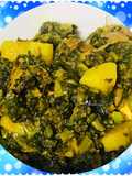 Aloo Palak mutton