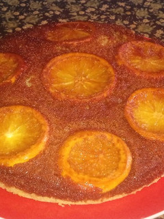 Una foto de Torta invertida de naranja🍊