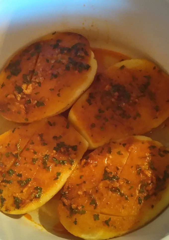 Una foto de Patatas adobadas al microondas