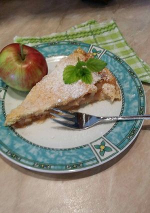 Amerikai almáspite recept fotója