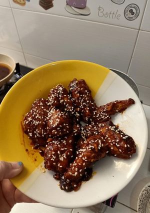 Foto resep Korean Spicy chicken wings