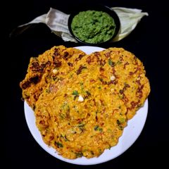 A picture of Sweet Corn Chilla (5 min breakfast) Kid friendly.