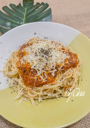 Foto resep Spaghetti Corned Simple