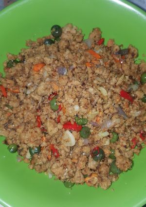 Foto resep Oncom leunca praktis