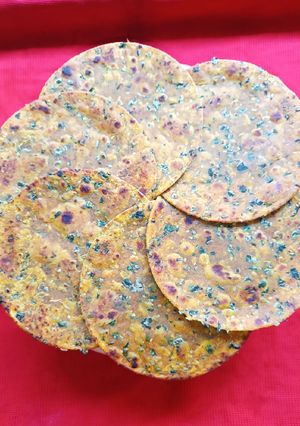 A picture of Jowar Methi Masala Thepla.