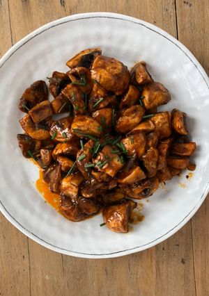 Une photo de Champignons à la grecque