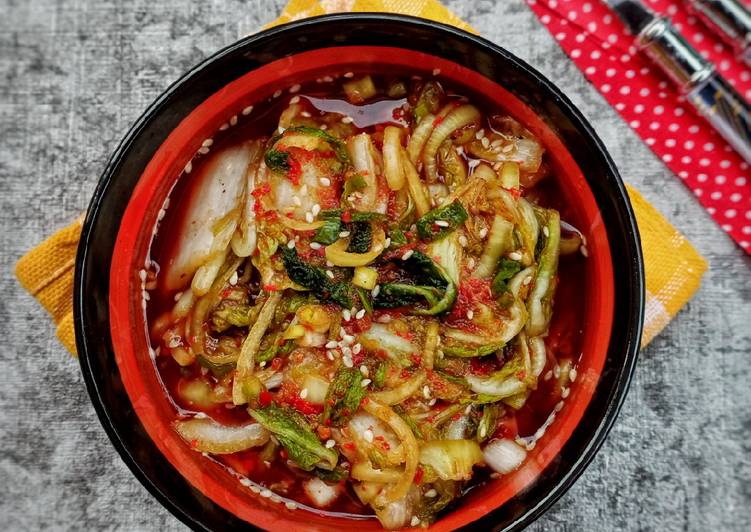 Resep Kimchi Instan, Fresh No Pasta, Lezat Sekali