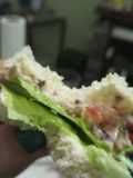Sándwich vegano de no pez