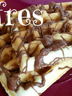 Una foto de Como hacer Gofres Belgas caseros, una merienda ideal