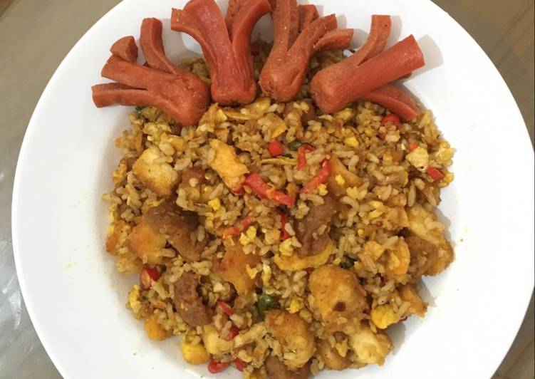 Resep Nasi Goreng Kare yang Lezat Sekali