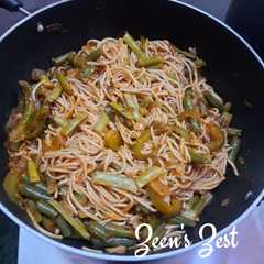 A picture of Vegetable Noodles.